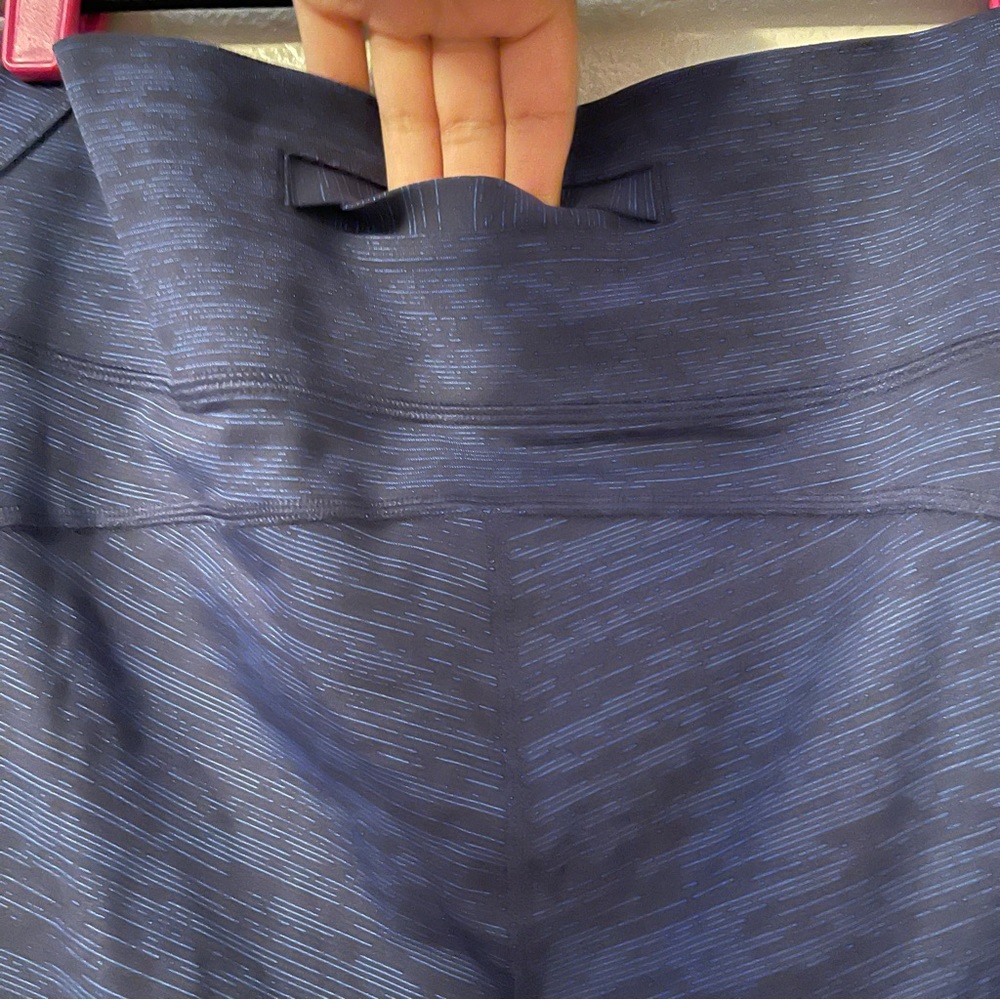 OUTDOOR VOICES TechSweat Kneecap Crop Leggings Baltic Blue - Picture 5 of 6